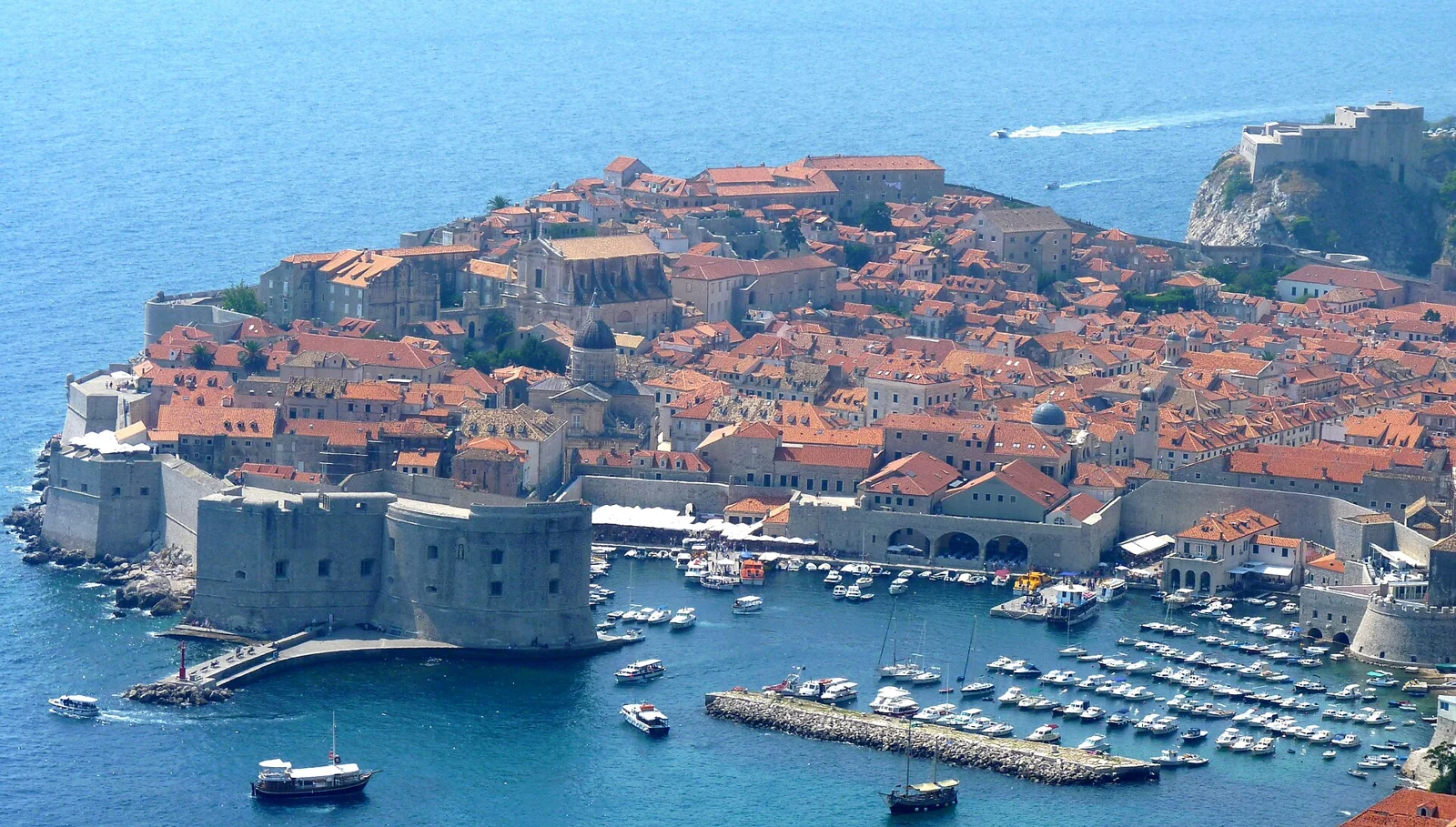 Panorama Starego Miasta w Dubrowniku